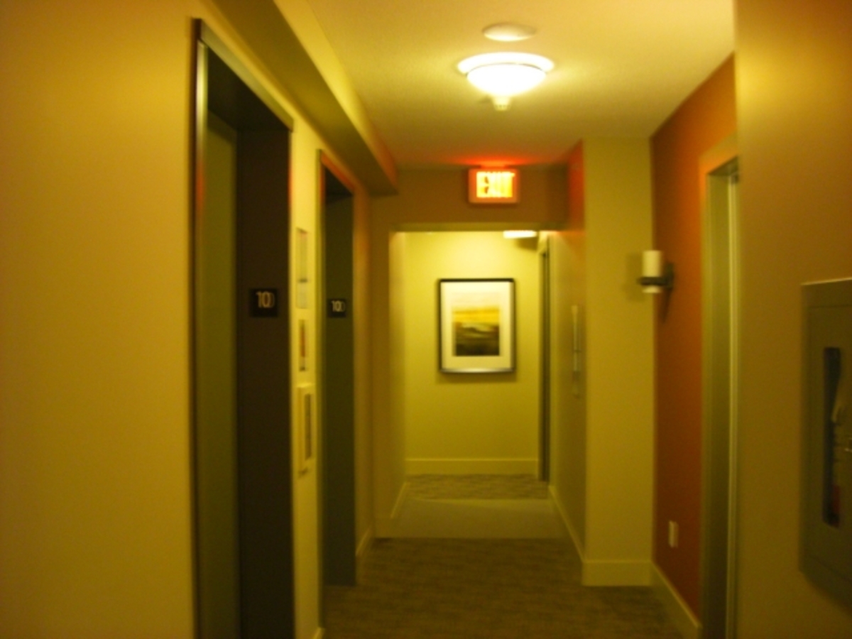 Elevator at 1002 - 2979 Glen Dr, Coquitlam Center, Coquitlam